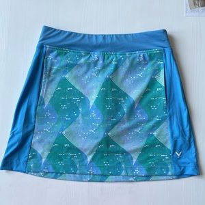 Callaway Opti Dri Printed Golf Skort Size XS